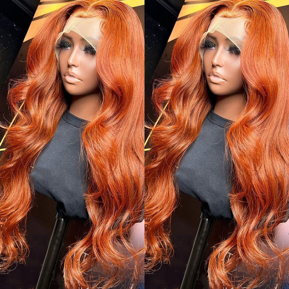 Perruque femme orange Perruque femme orange